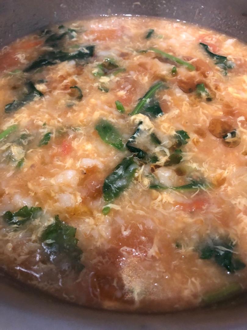 蕃茄疙瘩汤