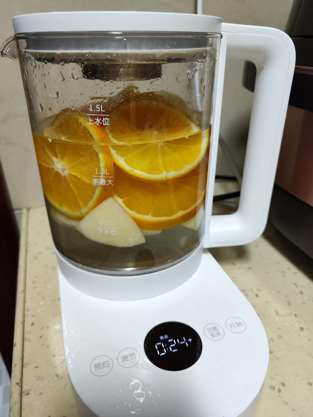 巨好喝的苹果香橙茶