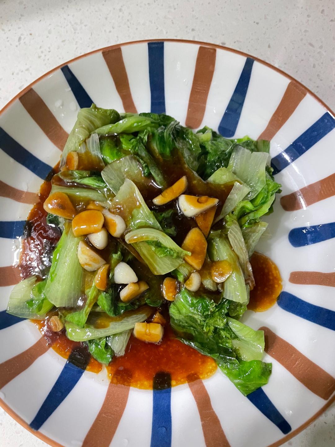 蚝油生菜（简版）