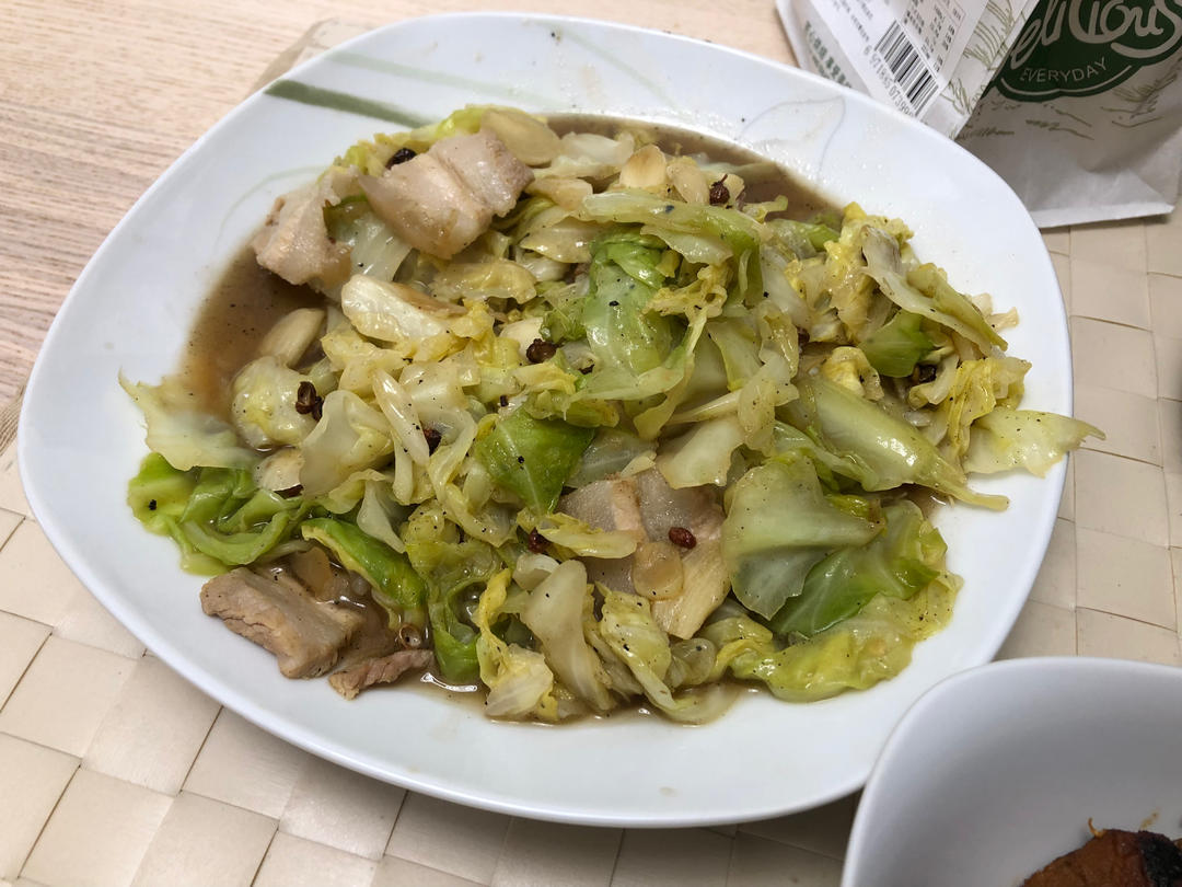 炒包菜