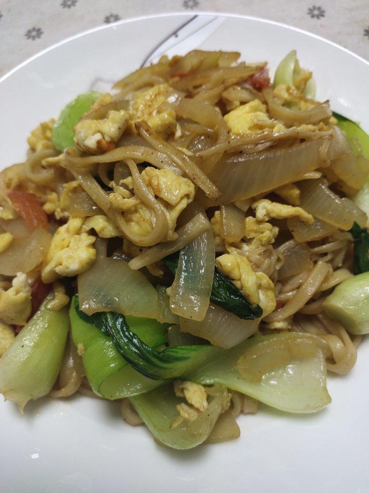 独家蔬菜炒面