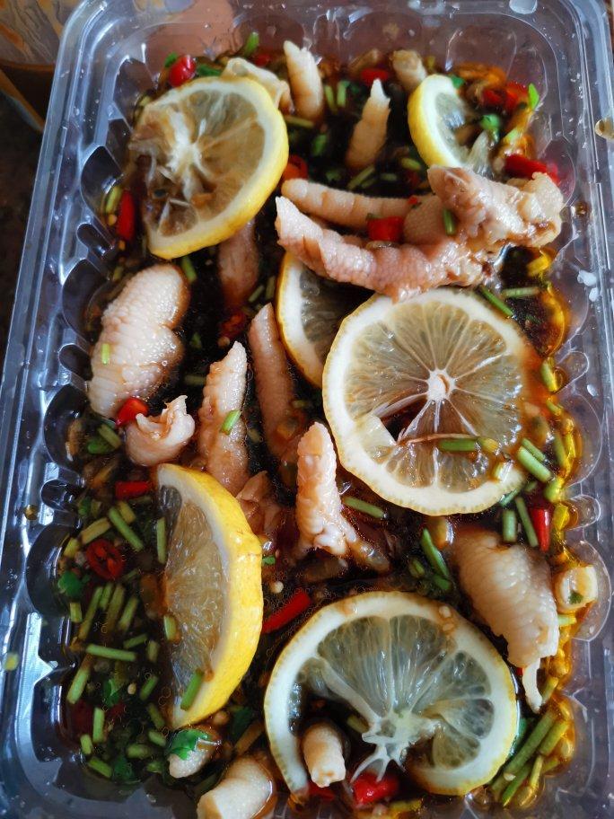 超好吃的🍋酸辣凤爪