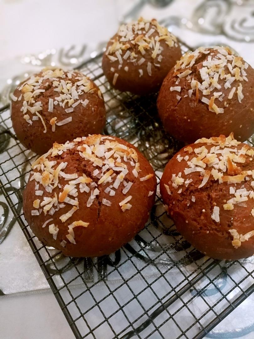 全麦奶香小面包 No Bake Custard Bread