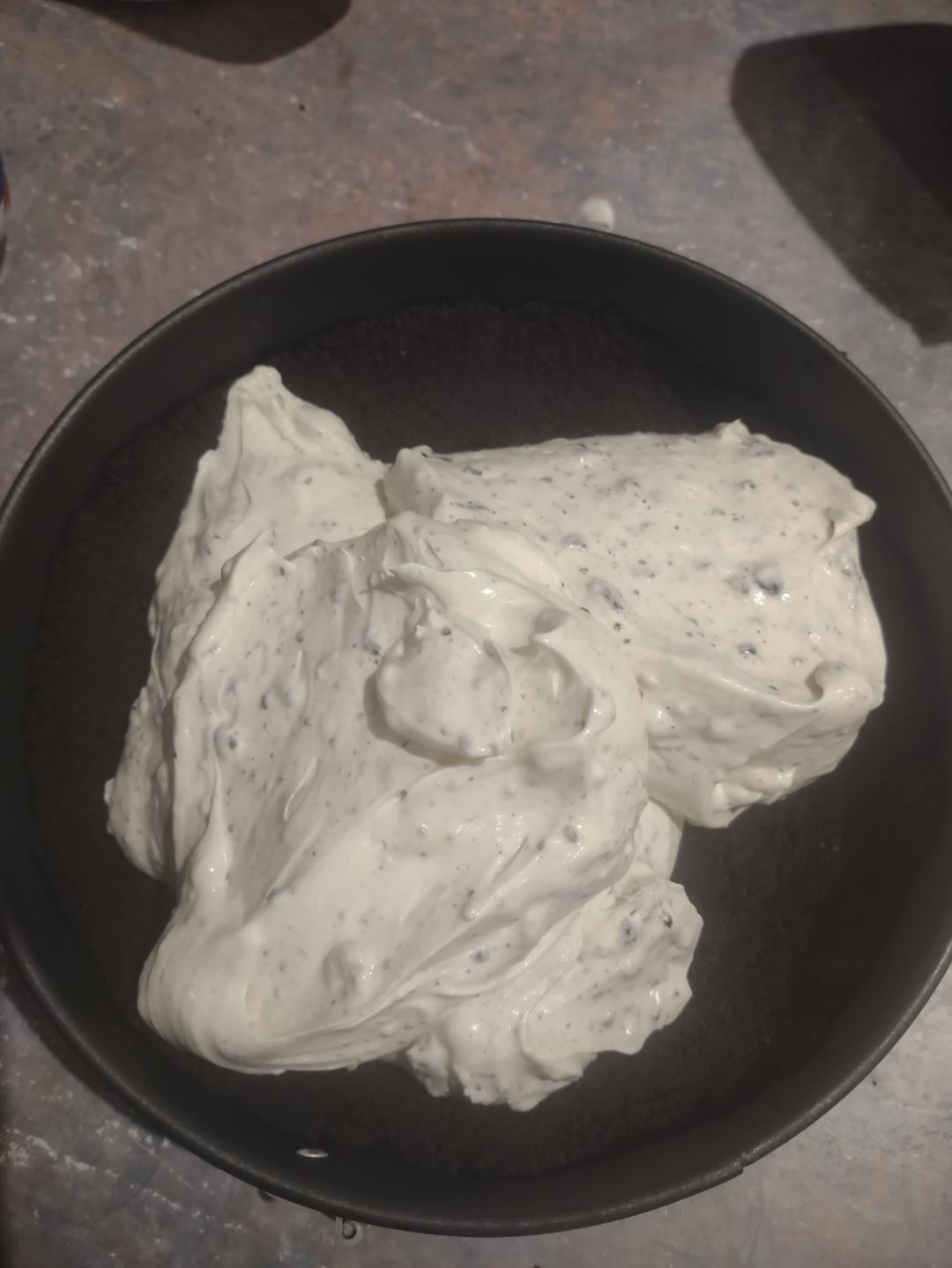 不加鱼胶粉的奥利奥cheese cake的做法 步骤6