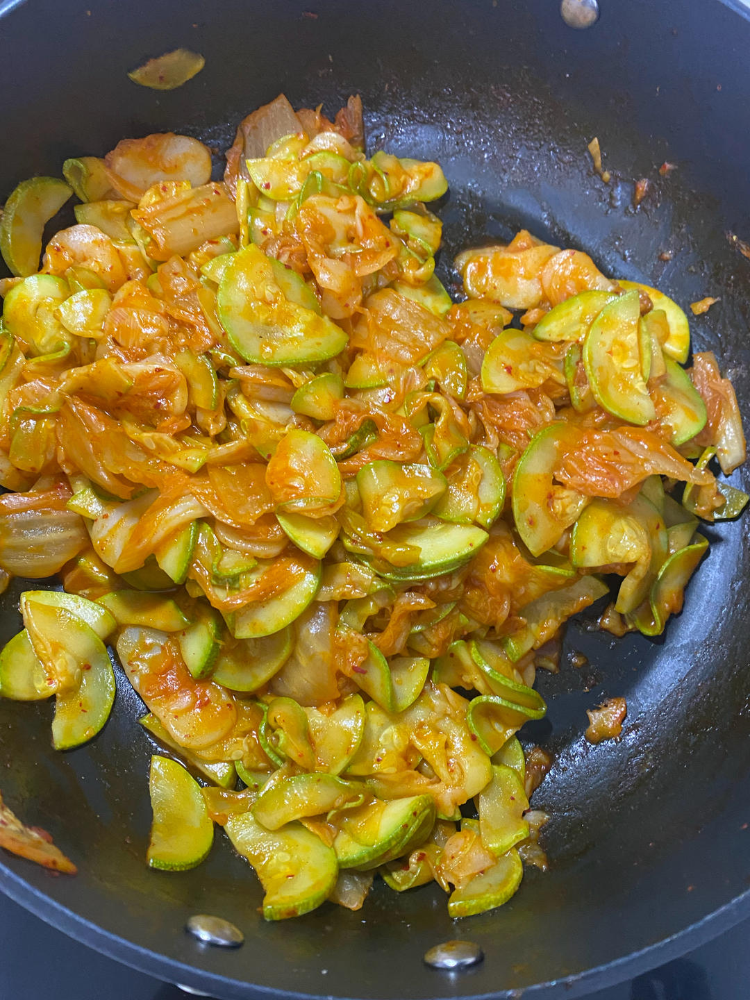 韩式炒西葫芦年糕