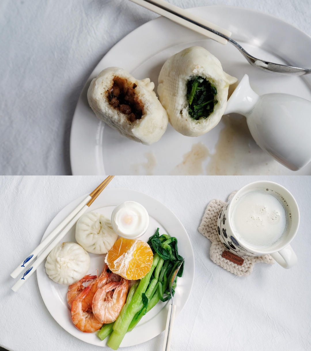 Sunsun起床吃早饭！