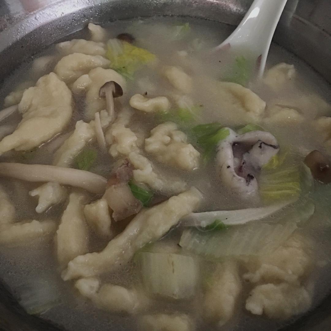 凉了也不会坨在一起的疙瘩汤
