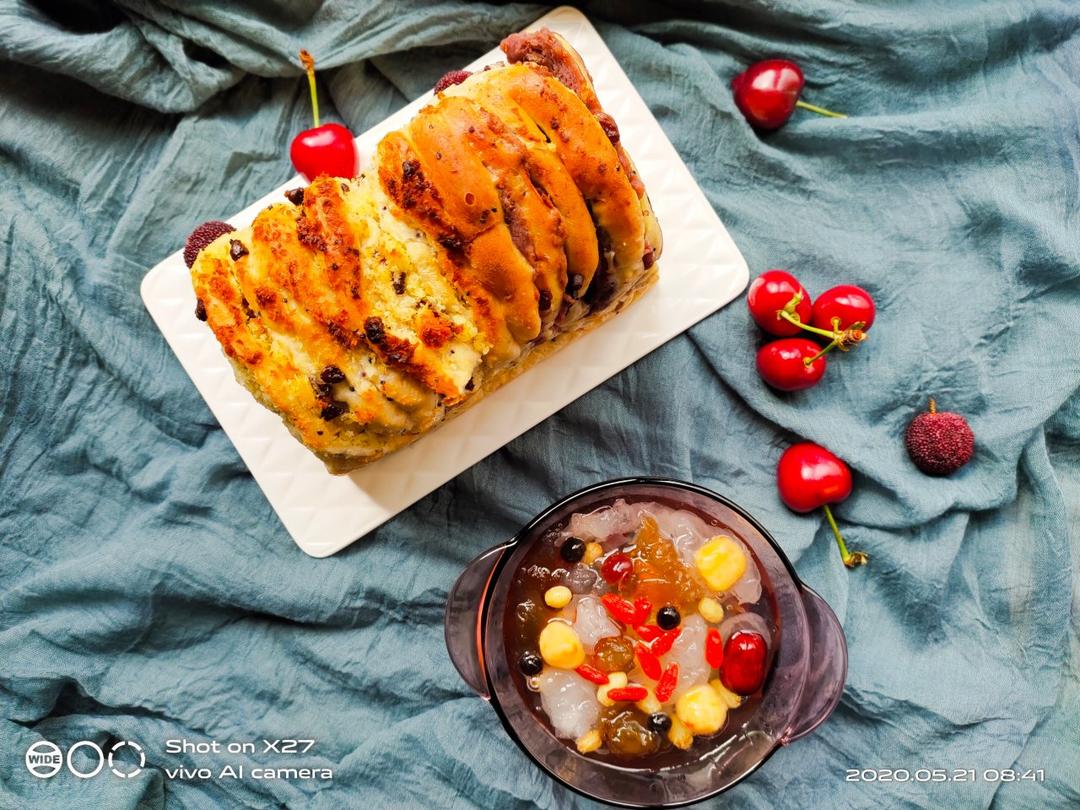 70%中种椰蓉吐司【附椰蓉馅制作方法】