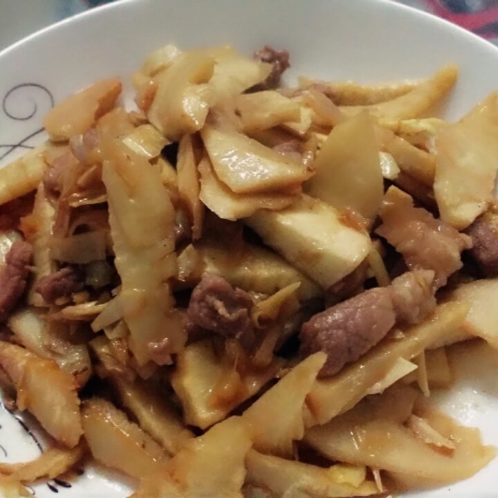 春笋炒肉丝