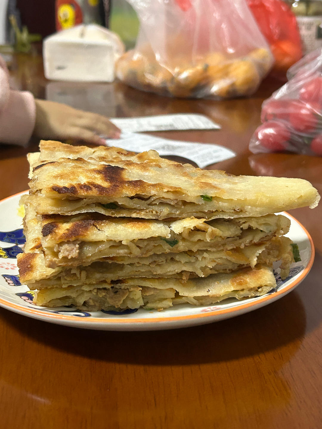 汤氏猪肉大葱肉饼