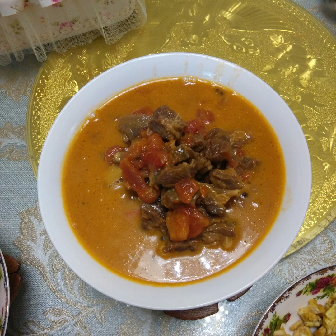 西红柿牛腩