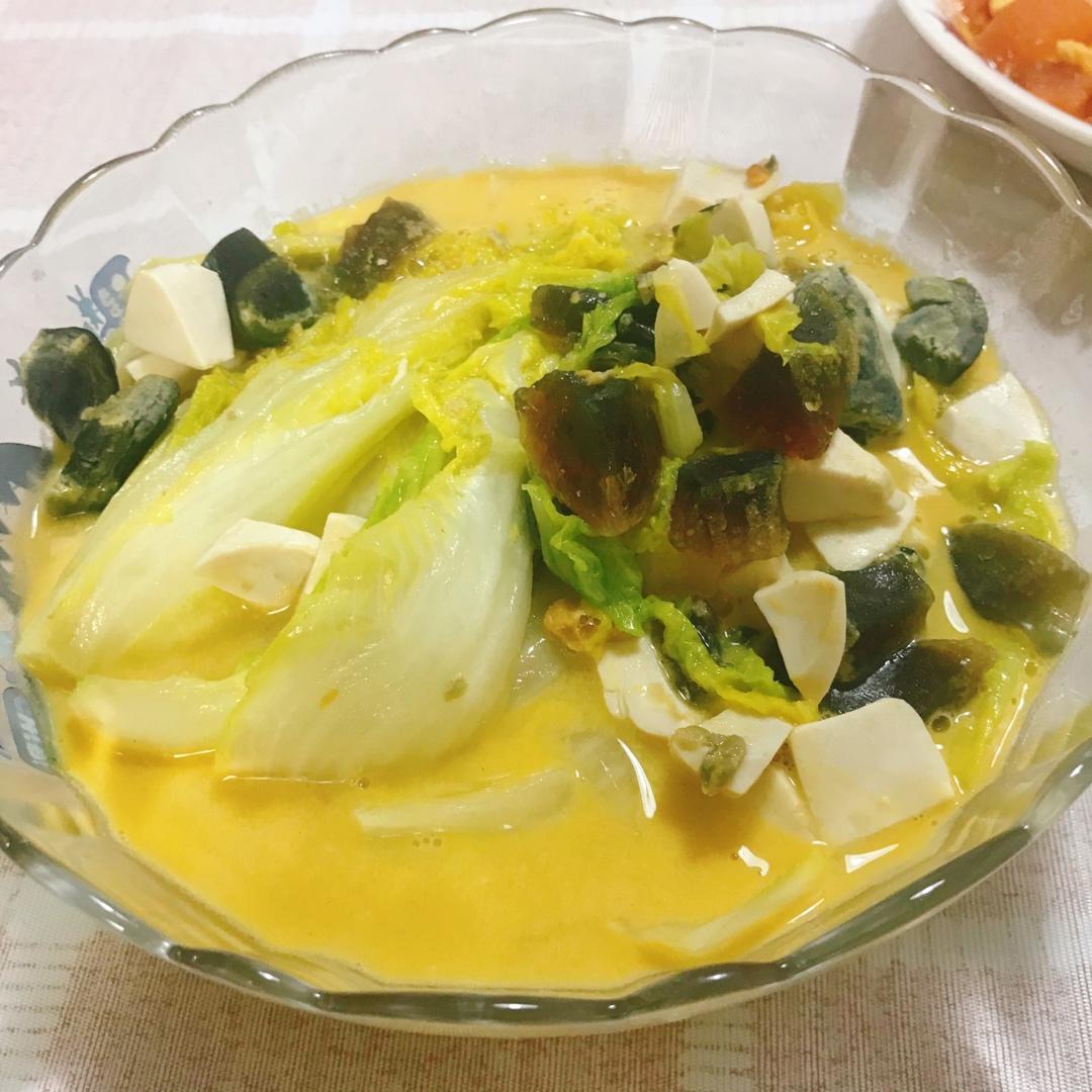 鲜掉眉毛的上汤娃娃菜