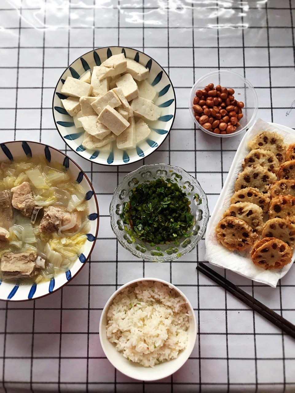 记录高中生的一日三餐