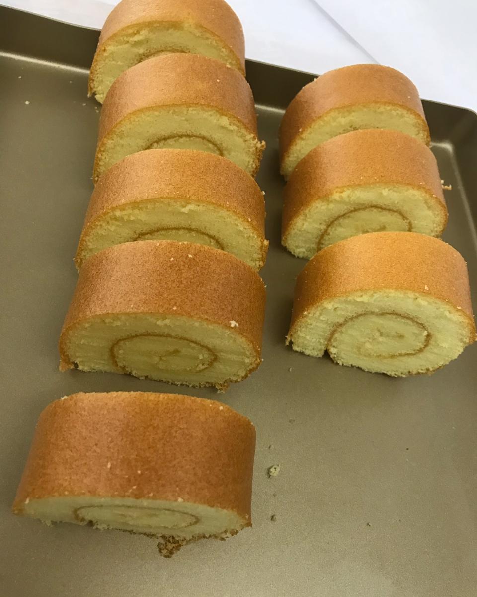 原味蛋糕卷