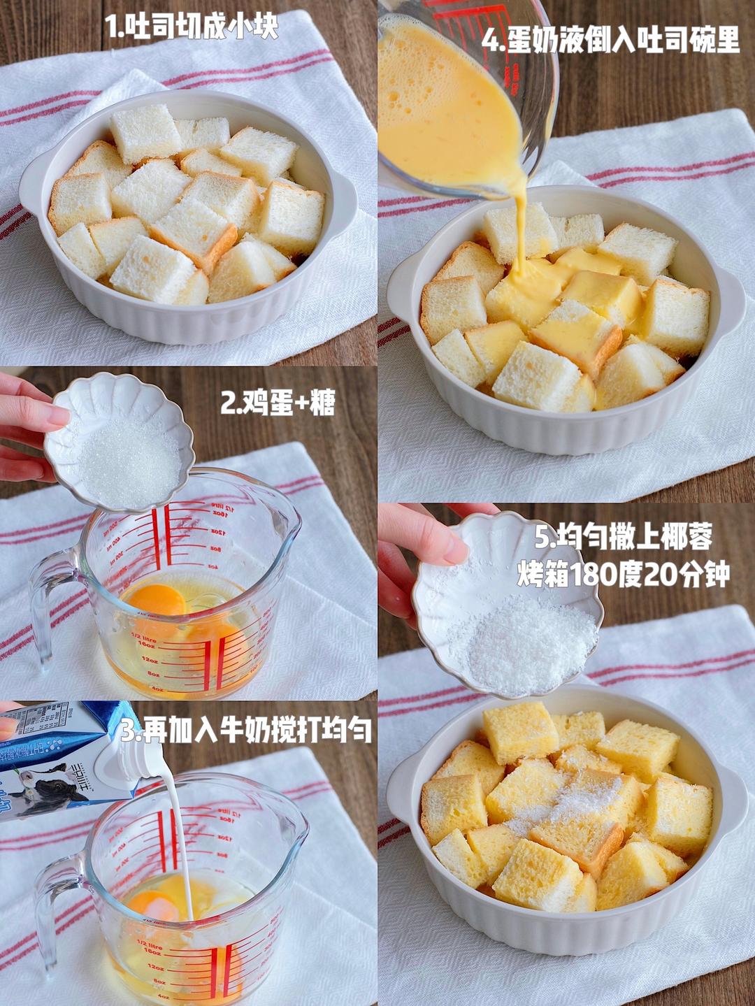 纯奶手撕吐司的做法 步骤1