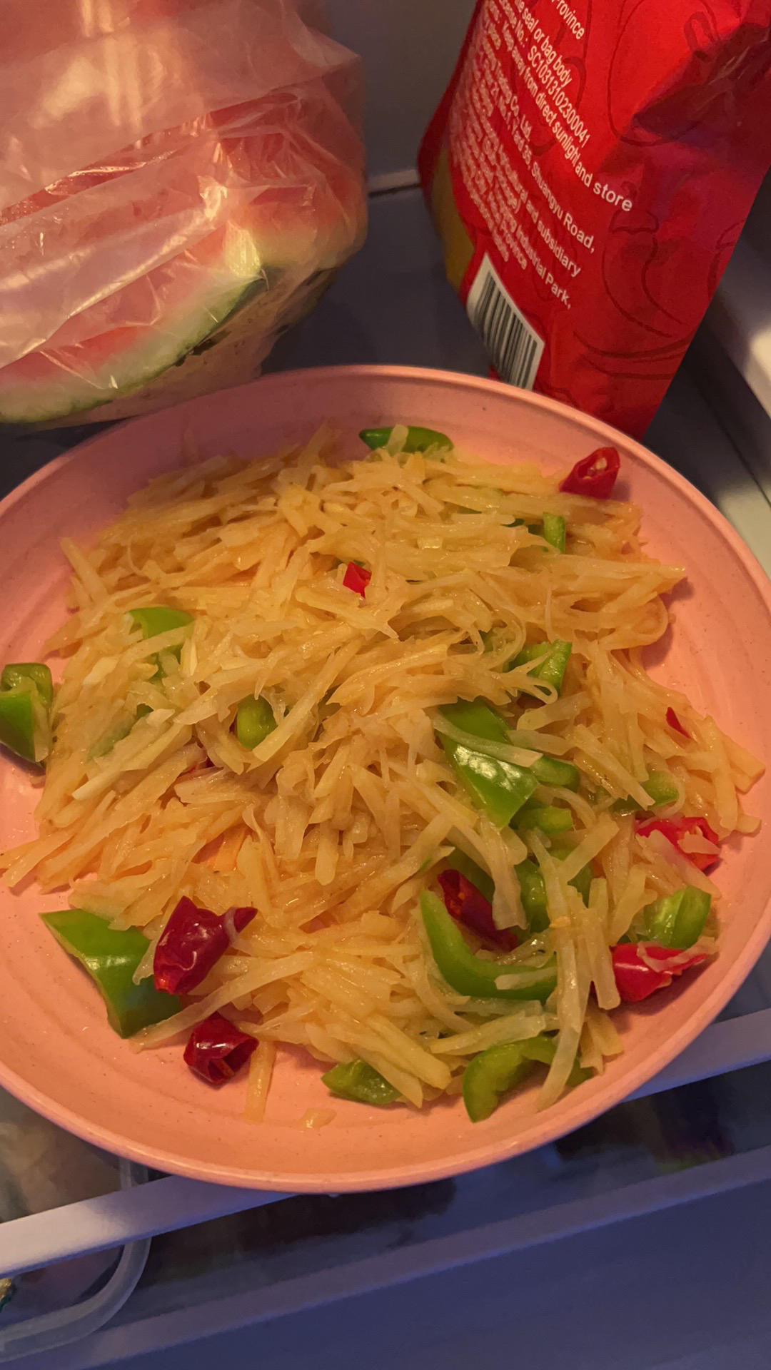 酸辣土豆丝的家常做法 超级下饭