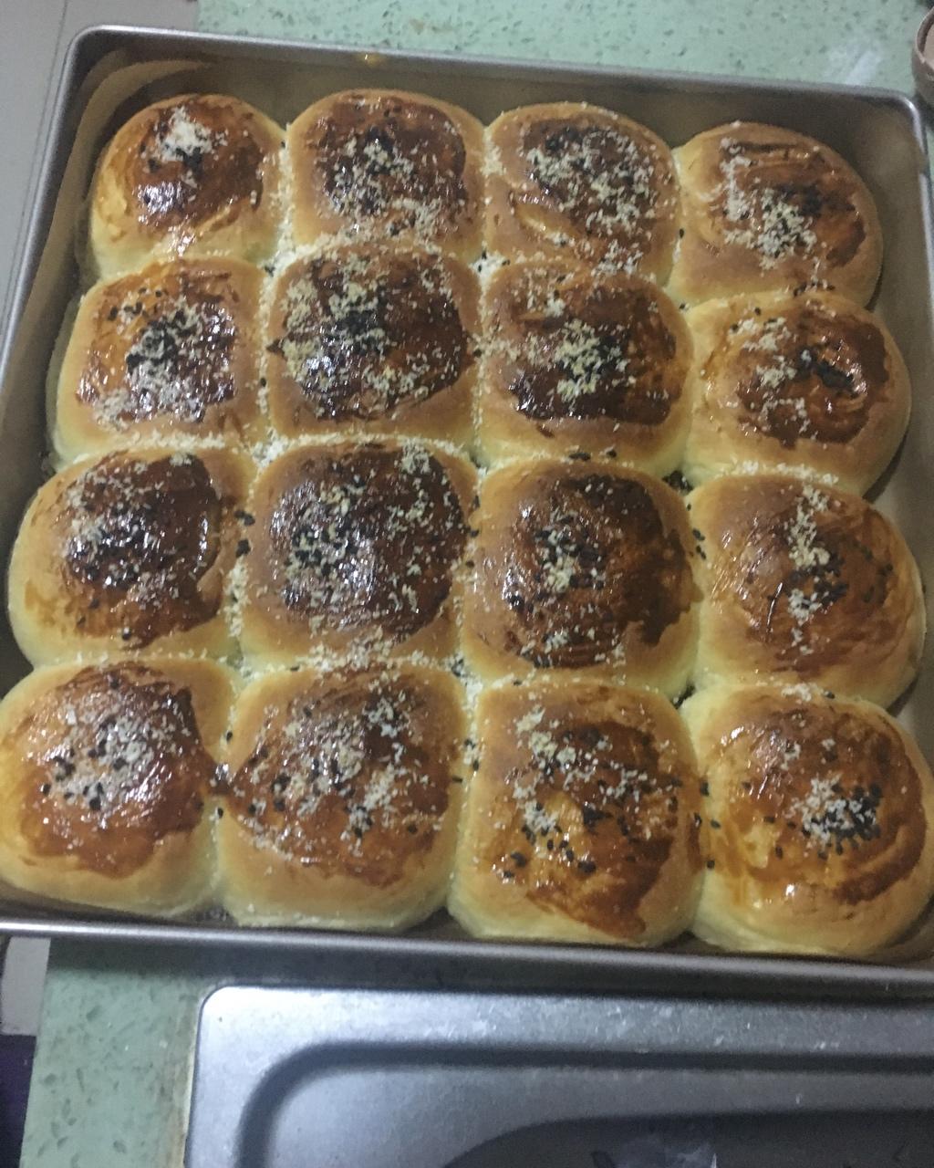 一次发酵椰蓉餐包