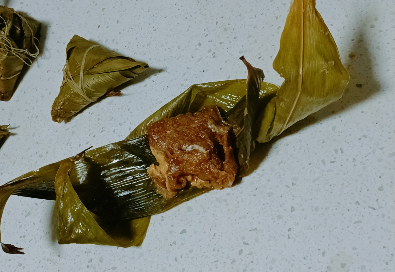 【生酮低碳】糯叽叽系列之粽子，肉粽甜粽