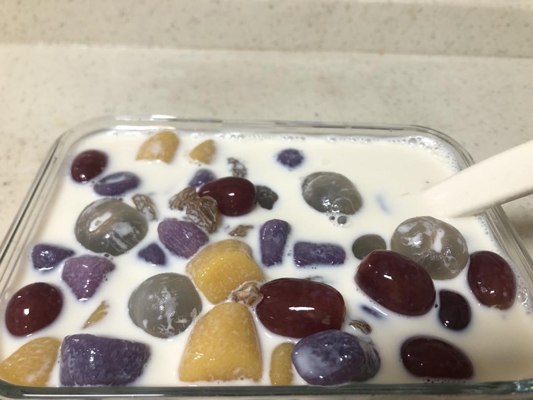 自制三色芋圆1⃣️（附上窍门详细比例）