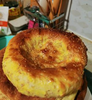 家庭版新疆香酥烤馕的做法 步骤4