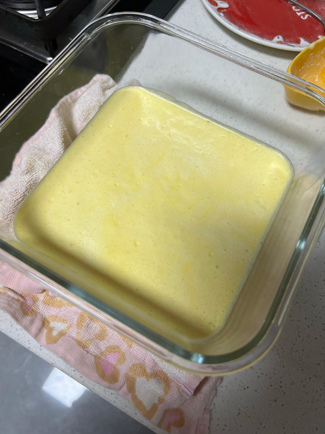 消耗淡奶油之作——淡奶油小蛋糕