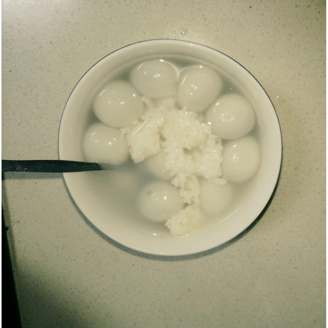 蛋花酒酿圆子