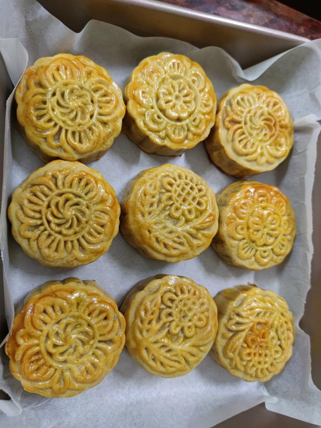 【终极版广式月饼配方】表皮油亮的秘诀！