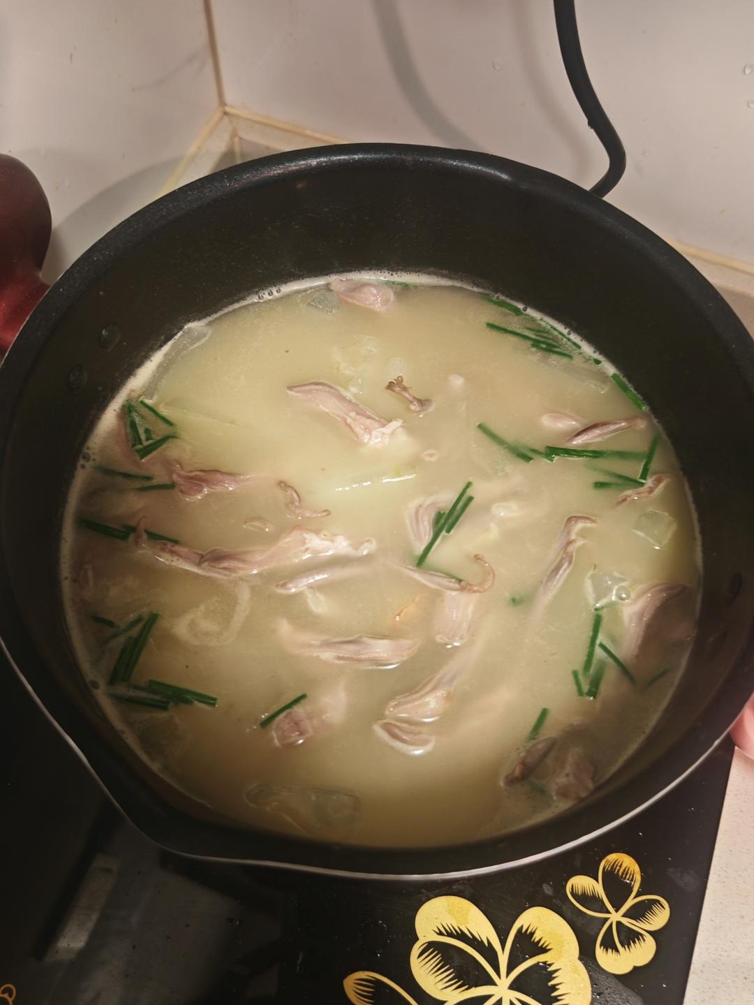 鸭舌冬瓜汤