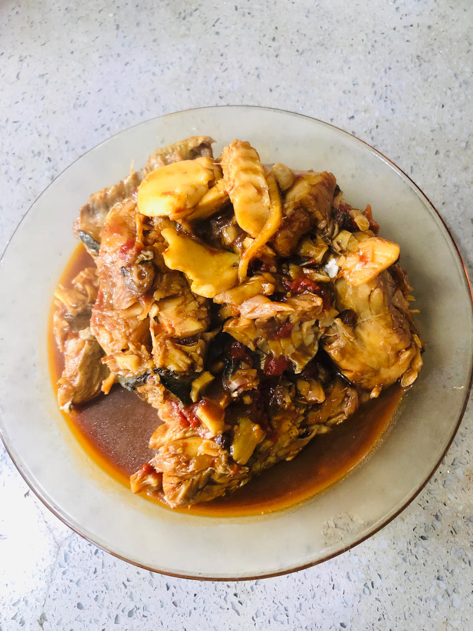 然滢做的齐齐哈尔炖鳕鱼