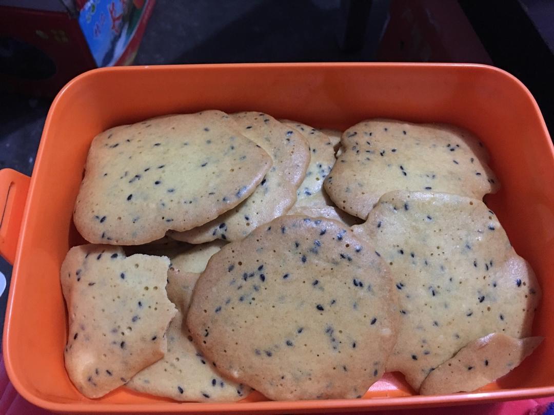 芝麻薄饼