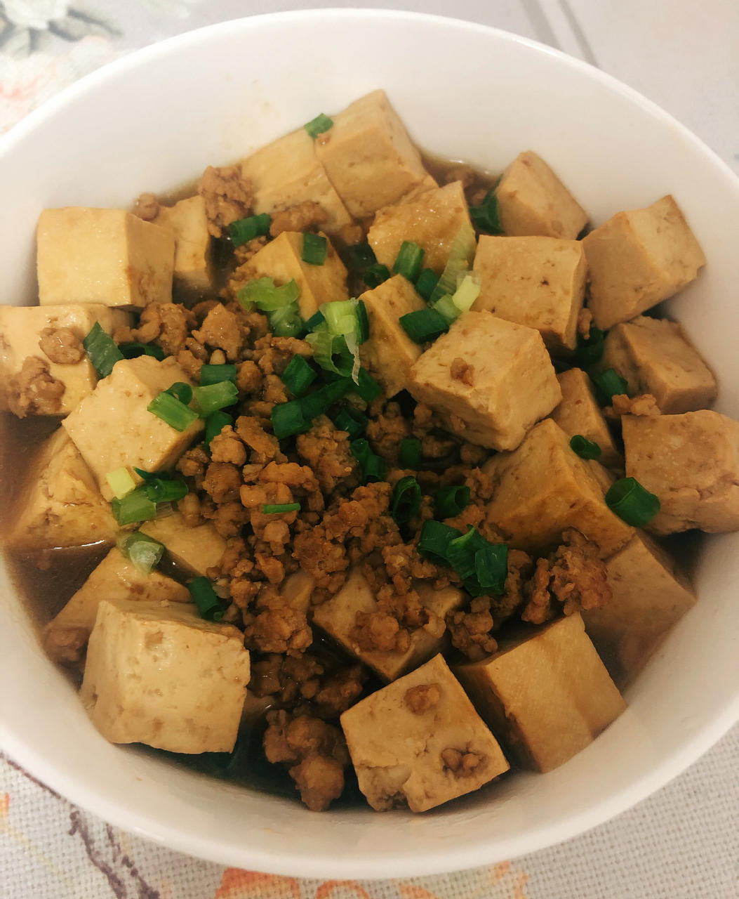 巨下饭！拌饭超好吃的肉末豆腐！做法简单零失败~