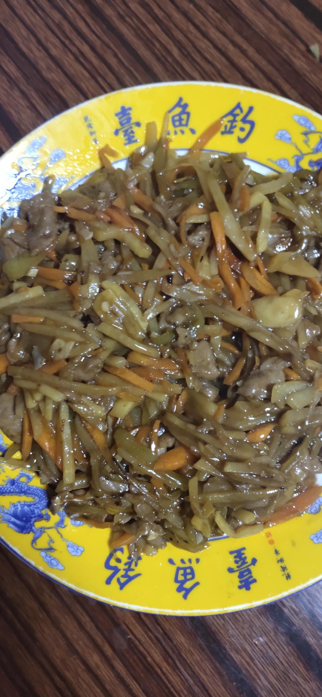 超级下饭鱼香肉丝（不辣版）