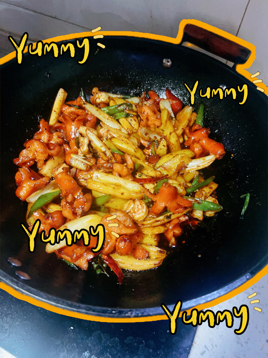 干锅藕土豆脆皮肠