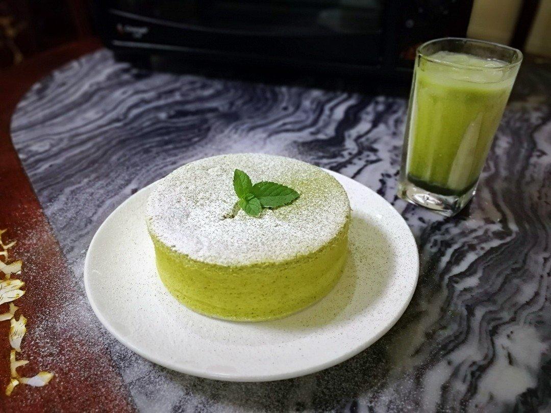 KK教你做绿茶优格蛋糕