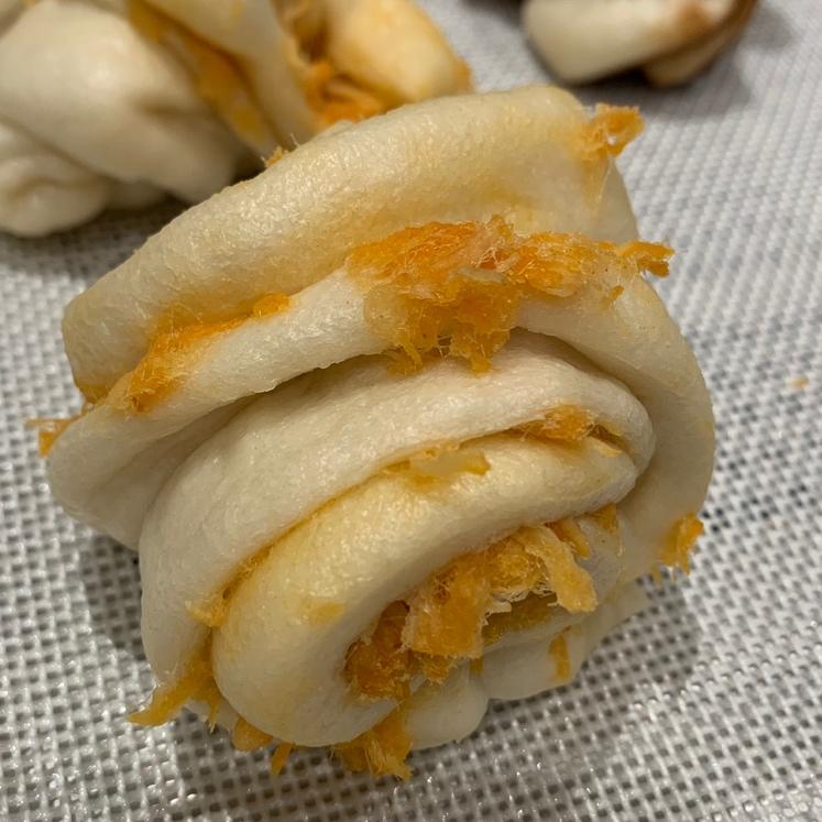 馒头 肉松花卷 6x做的肉松花卷 6x                         做过