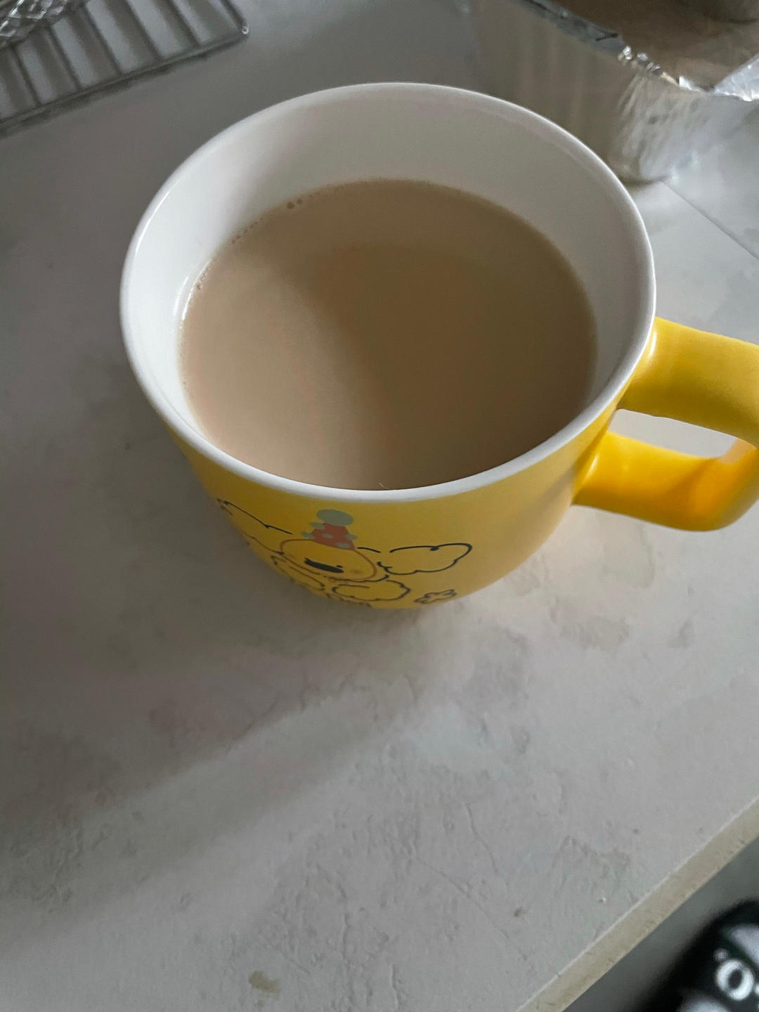 自制原味奶茶
