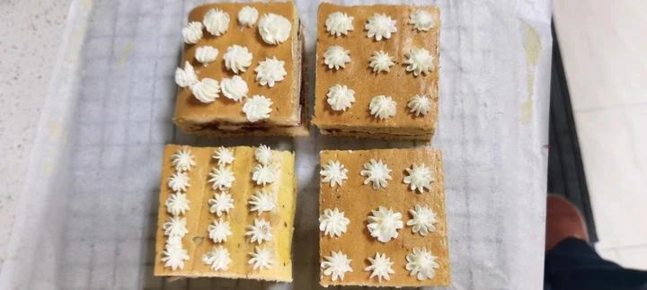 无油酸奶蔓越莓蛋糕卷