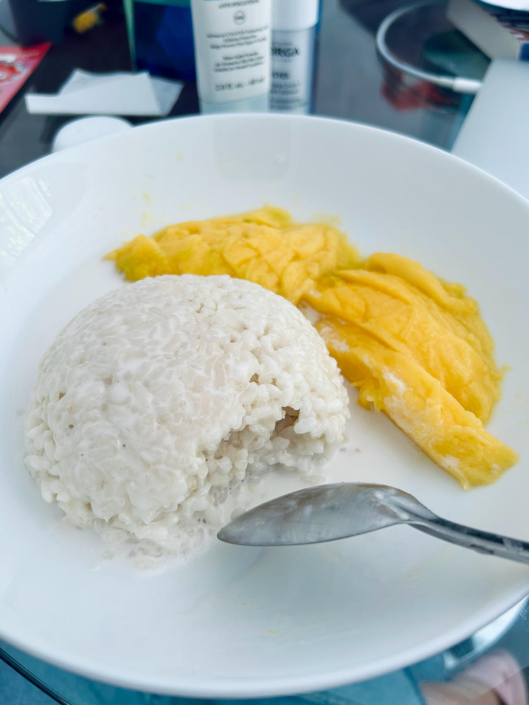 巨好吃的泰式芒果饭