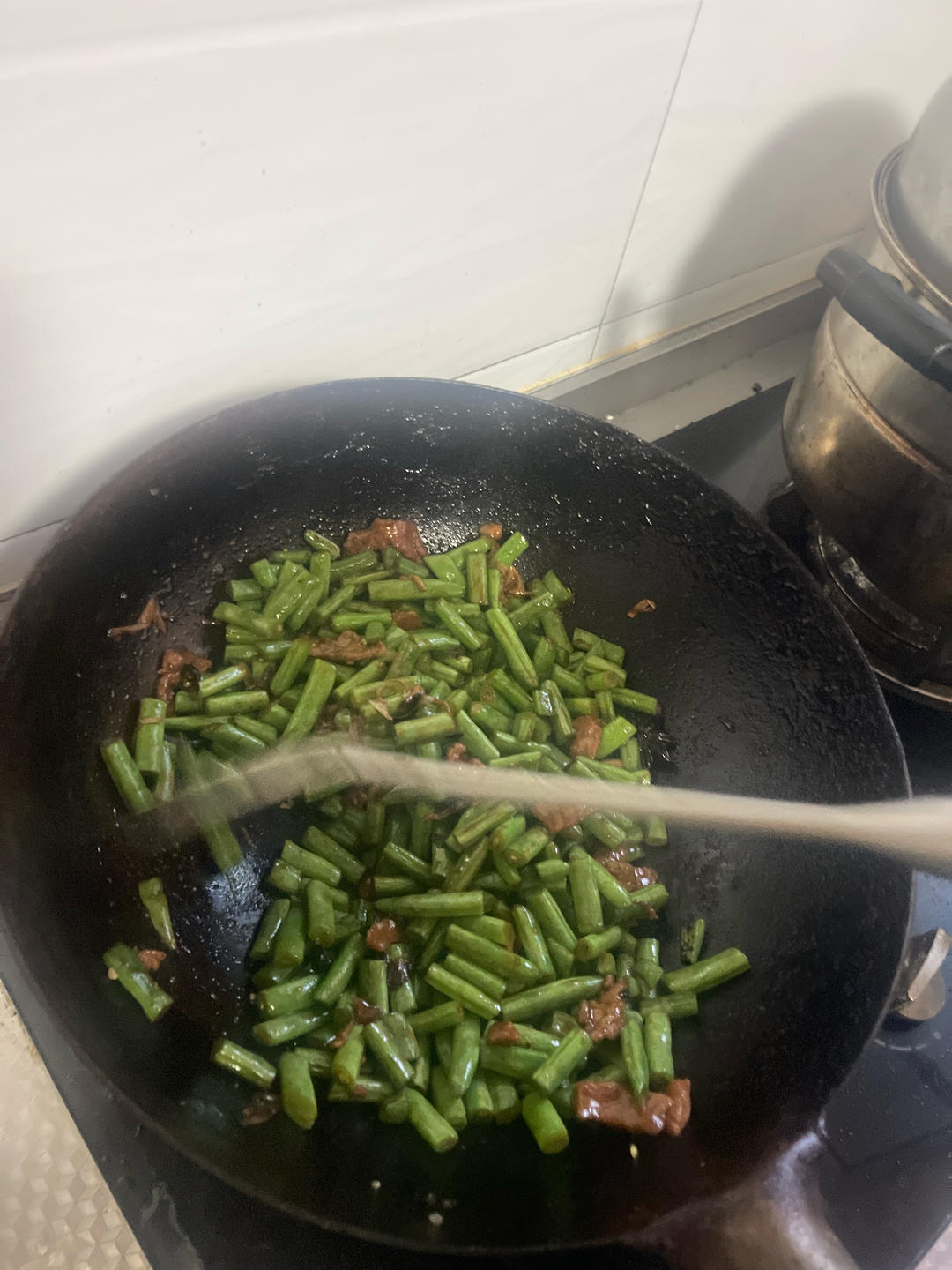 肉炒豆角