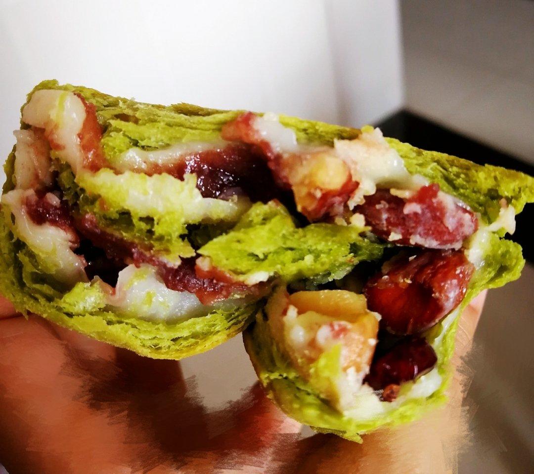 好吃的抹茶奶酪软欧