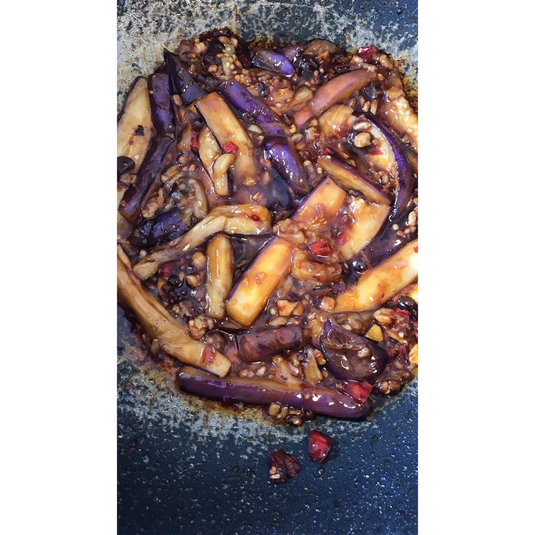 红烧肉沫茄子