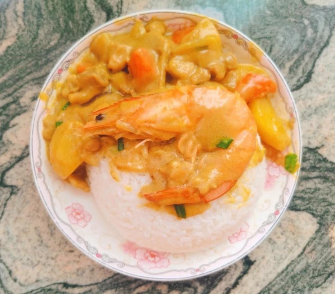 留学时的方子，泰国同学真传！——泰式咖喱鸡