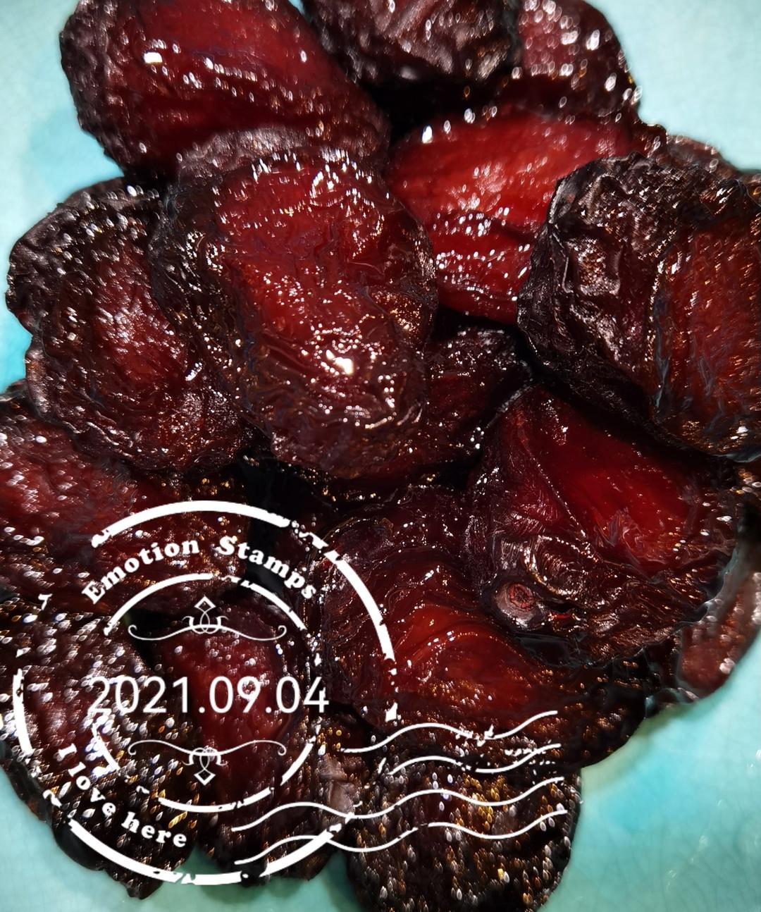 酸酸甜甜生津止渴西梅干