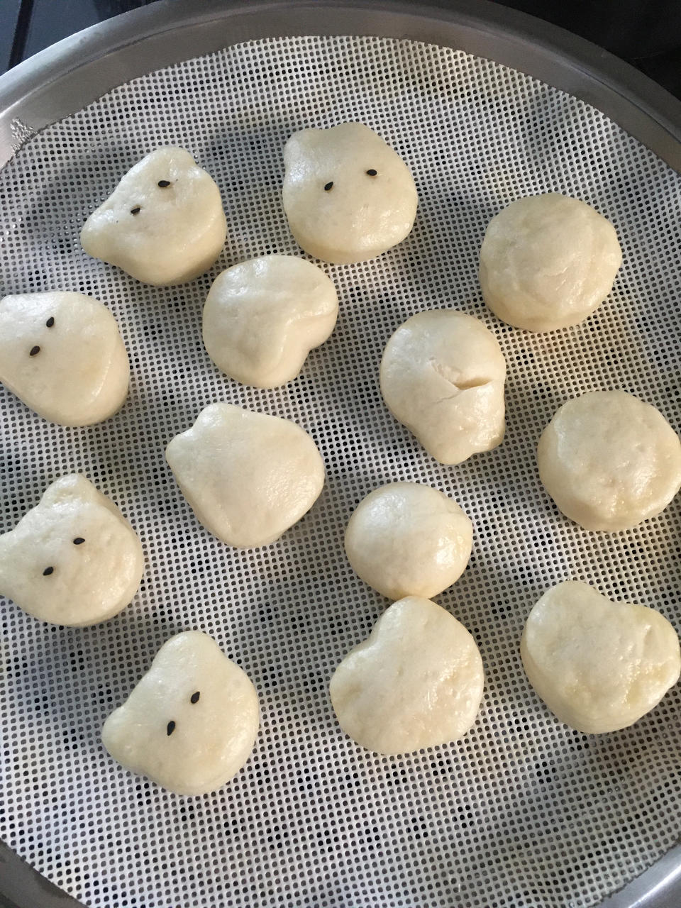 宝宝辅食系列～牛奶馒头