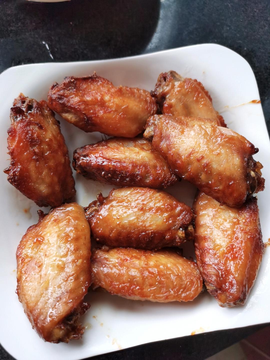 无油！空气炸锅烤鸡翅