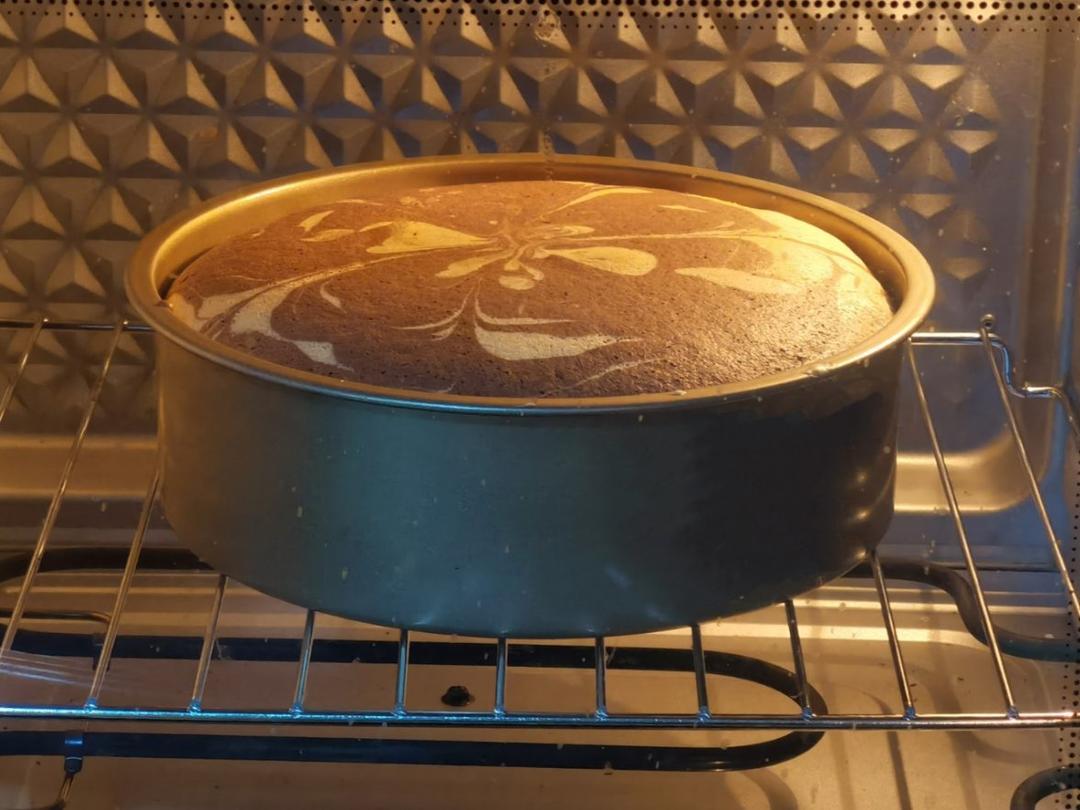 斑马纹戚风蛋糕