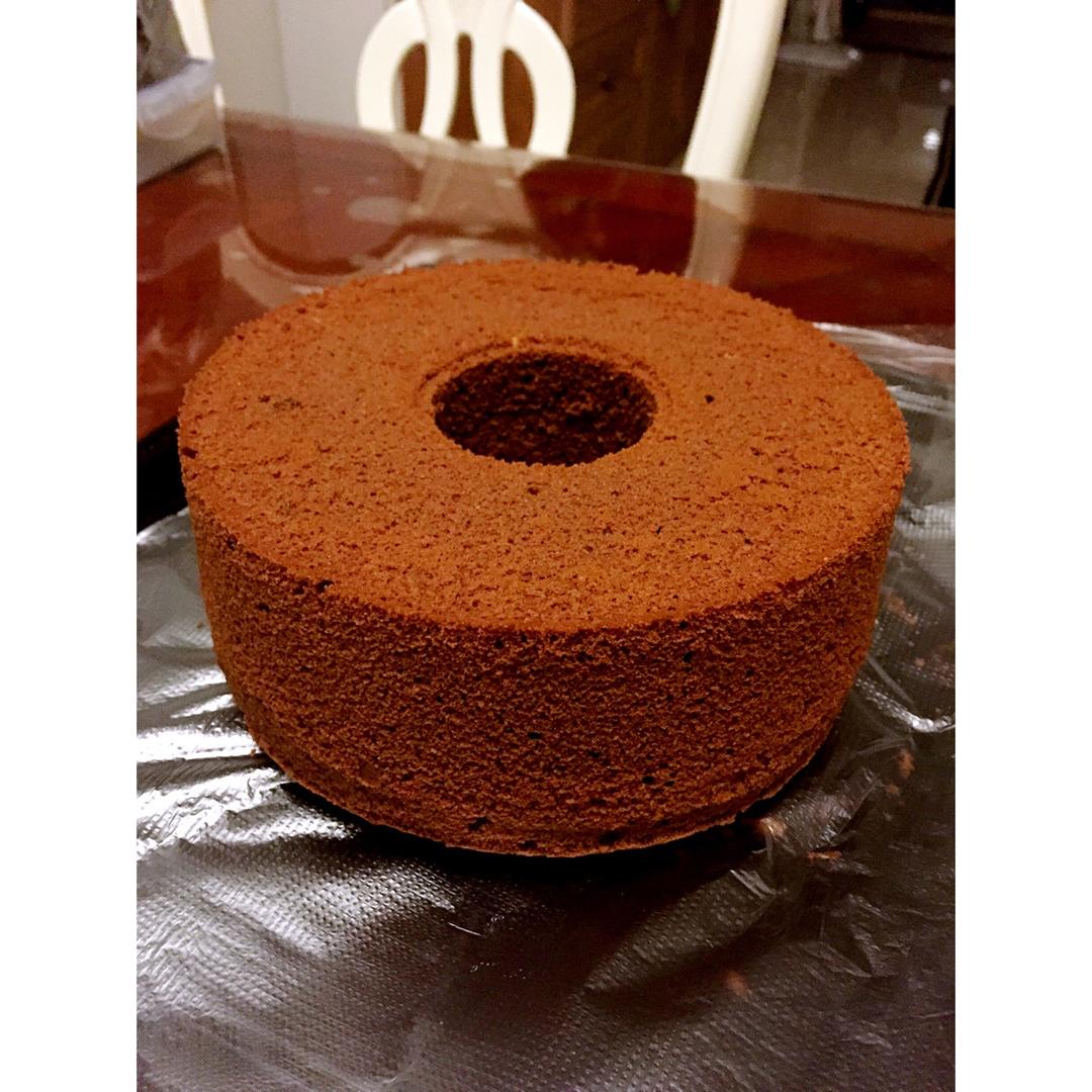 不消泡的巧克力戚风