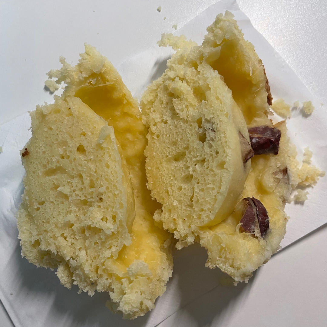两个鸡蛋一碗面 全程手不粘面 轻松搞定小碗蒸发糕 蓬松煊软 比面包好吃