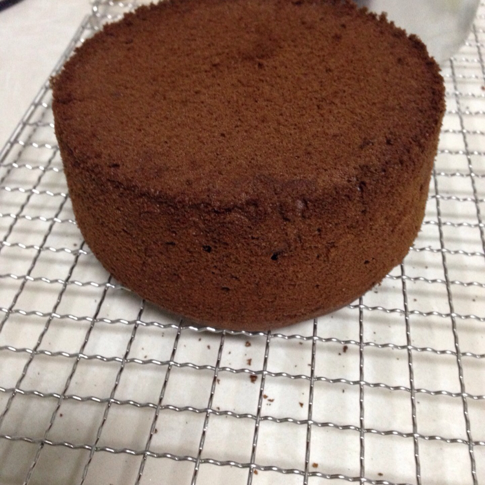 不消泡的巧克力戚风