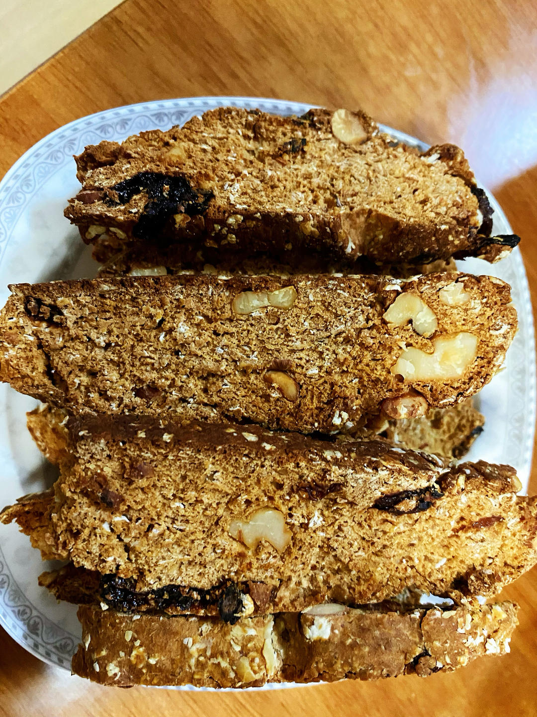 【健康零食】燕麦坚果意式脆饼